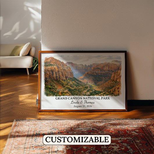 Grand Canyon National Park Arizona Poster ポスター