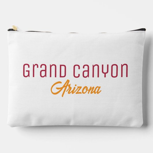 Grand Canyon National Park Arizona Souvenir アクセサリーポーチ (正面)