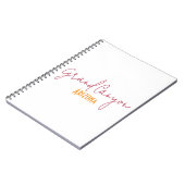 Grand Canyon National Park Arizona Souvenir ノートブック (左側)