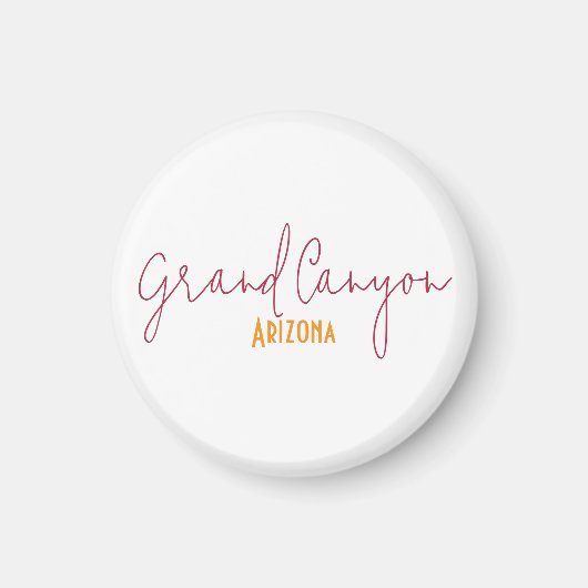 Grand Canyon National Park Arizona Souvenir マグネット (正面)