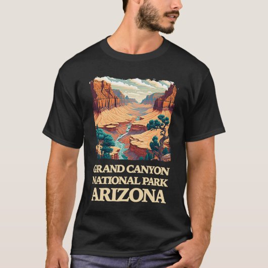 Grand Canyon National Park Arizona Tシャツ (正面)