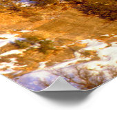 Grand Canyon National Park in Winter ポスター (角)