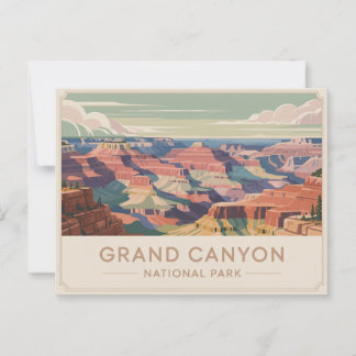 Grand Canyon National Park Postcard Vintage ポストカード