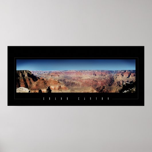 Grand Canyon Panorama ポスター (正面)