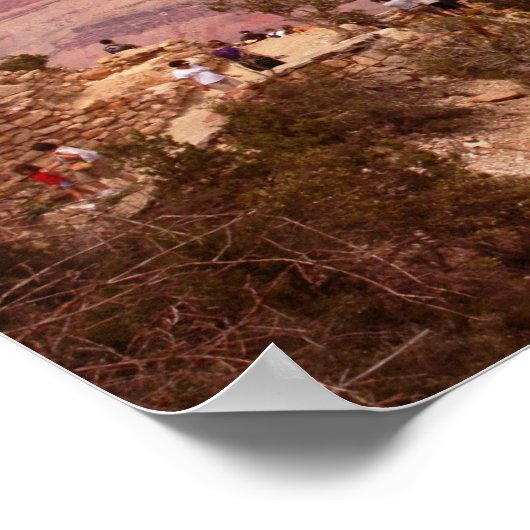 Grand Canyon Panoramic View Poster ポスター (角)