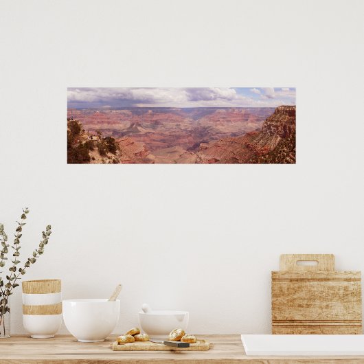 Grand Canyon Panoramic View Poster ポスター (キッチン)