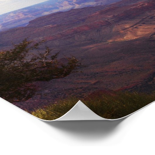 Grand Canyon Panoramic View Poster ポスター (角)
