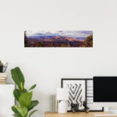 Grand Canyon Panoramic View Poster ポスター (ホームオフィス)