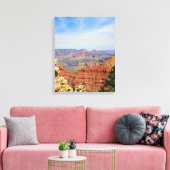 Grand Canyon Red Rock Layers キャンバスプリント (インサイチュ (リビング))