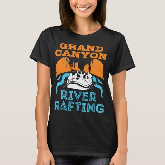 Grand Canyon River Rafting Colorado River Tシャツ (正面)