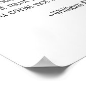 Grand Canyon Sunset and Shakespeare Photo Poster ポスター (角)