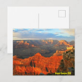 Grand Canyon USA ポストカード (正面/裏面)