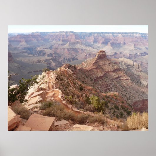Grand Canyon view from South Kaibab Trail ポスター (正面)
