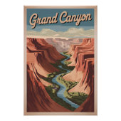 Grand Canyon vintage ポスター (正面)