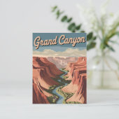 Grand Canyon vintage ポストカード (スタンド正面)