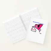 Grand carnet spirales- Boom! It's Made With Love. ノートブック (内部)