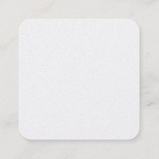 Grand Clock Tower: Art Deco Timekeeper Sticker スクエア名刺 (裏面)