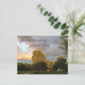 grand County…壮大な湖の郵便はがき ポストカード (スタンド正面)