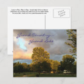 grand County…壮大な湖の郵便はがき ポストカード (正面/裏面)