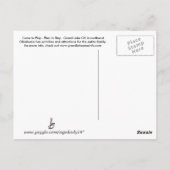 grand County…壮大な湖の郵便はがき ポストカード (裏面)