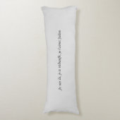 Grand coussin personnalisable deux côtés ボディピロー (正面縦)