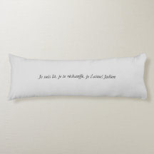 Grand coussin personnalisable deux côtés