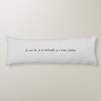 Grand coussin personnalisable deux côtés ボディピロー