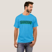 Grand-dad print basic T-Shirt Tシャツ (正面フル)