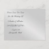 Grand Duchess Silver Scroll日付のはがきを保存 案内ポストカード (裏面)