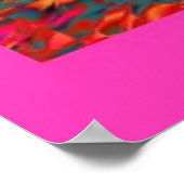 Grand Finale Fireworks Fractal Artポスター ポスター (角)