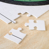 Grand Forksノースダコタのヴィンテージ旅行ポスター ジグソーパズル (側面)