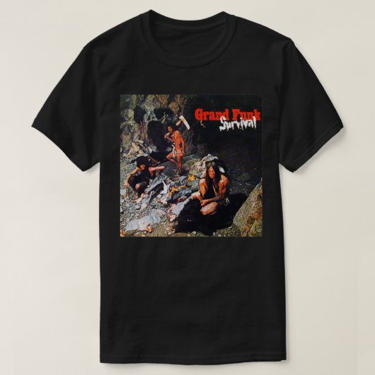 Grand Funk Railroad Survival 2 Tシャツ (デザイン正面)