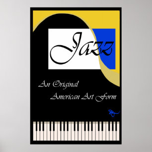 Grand Jazz Piano Poster ポスター
