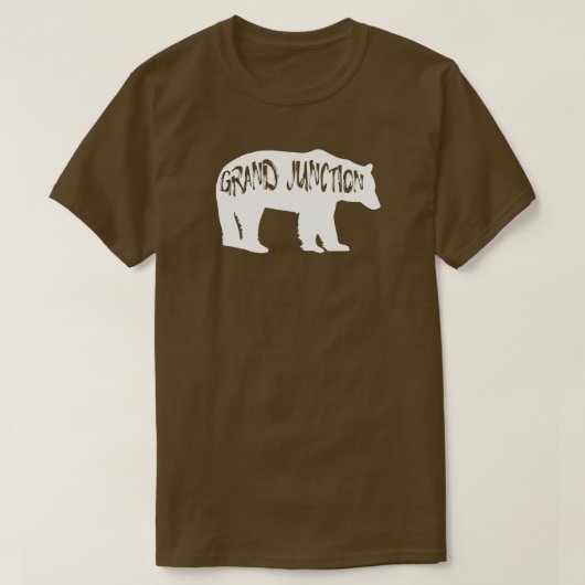 Grand Junction Colorado Bear Tシャツ (デザイン正面)