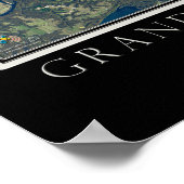 Grand Lake O' the Cherokees Oklahoma Satellite ポスター (角)