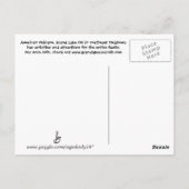 Grand Lake Oklahomaポストカードペリカン16v1 ポストカード (裏面)