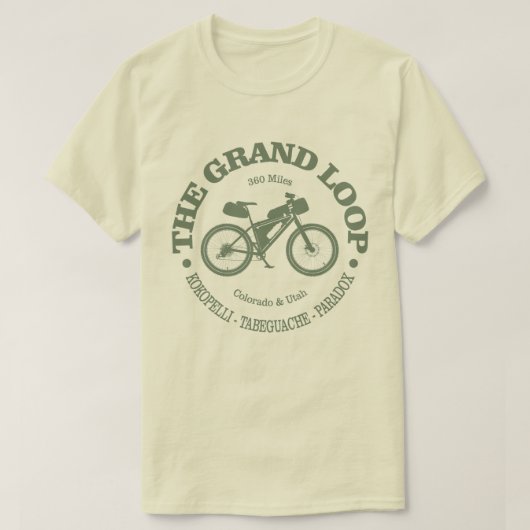 Grand Loop (MTB) Tシャツ (デザイン正面)