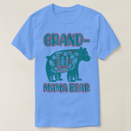 Grand Mama Bear - Cute Tシャツ (デザイン正面)