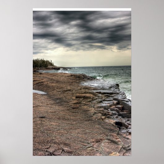 Grand Marais Shoreline ポスター (正面)