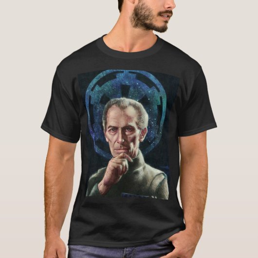 Grand Moff Tarkin – Imperial Strategist of Power Tシャツ (正面)