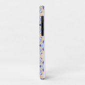 Grand Mosaic Blue and Gold Floral Mediterranean Case-Mate iPhoneケース (裏面/左)