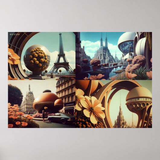 Grand Old Europeポスター(スケッチボードのロゴ付き) ポスター (正面)