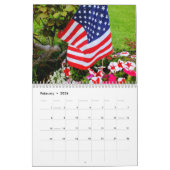 Grand Old Flag 2026 カレンダー (2月 2026)