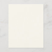 Grand Opening Bold Retro Editorial Photo Flyer チラシ (裏面)