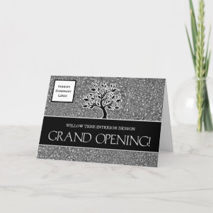 Grand Opening Businessロゴのお知らせ 案内状