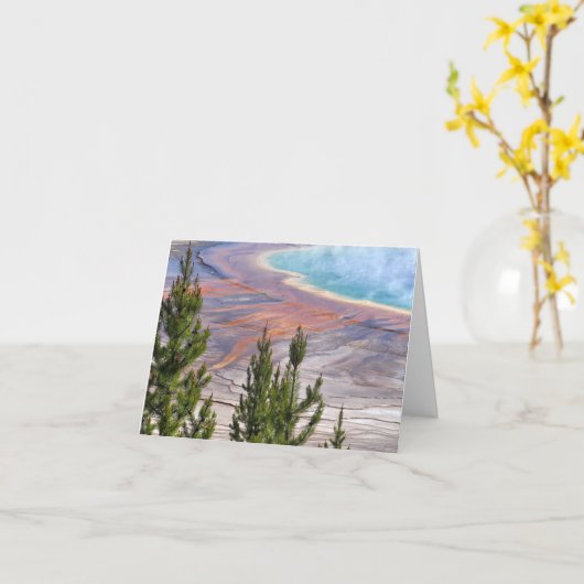Grand Prismatic Overlook カード (黄色い花)