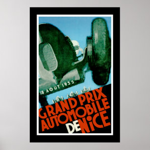 Grand Prix Automobile de Nice ポスター