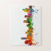 Grand Rapidsミシガン州のスカイライン ジグソーパズル (縦)