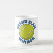 Grand Slam Winner Tennis Ball Sports Champion コーヒーマグカップ (中央)