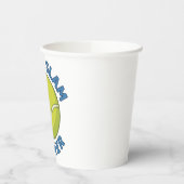 Grand Slam Winner Tennis Ball Sports Champion 紙コップ (左)